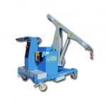 Cranes for presses with clamping forces up to 50.000 kg.