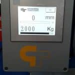 Display for lifting machines