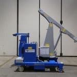 Used electric crane with capacity up to 500 kg.