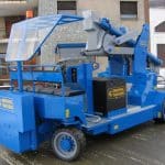 Mini crane For lifting loads up to 15.000 kg.