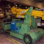 Mini crane For lifting loads up to 15.000 kg.