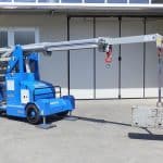 Mini crane For lifting loads up to 5.000 kg.