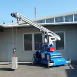 Mobile cranes for lifting loads up to 7.500 kg.
