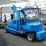 Mini crane For lifting loads up to 9.000 kg.