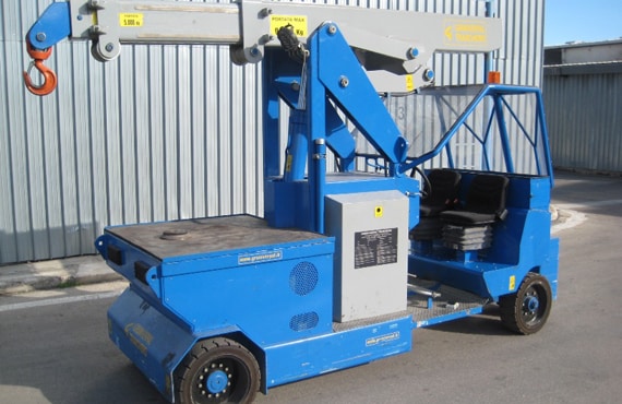 Electric crane for handling molds in the tire production sector Minidrel 90B_MSR
