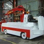 Mobile crane For the automotive sector