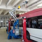 Mobile cranes for lifting loads up to 3.000 kg.